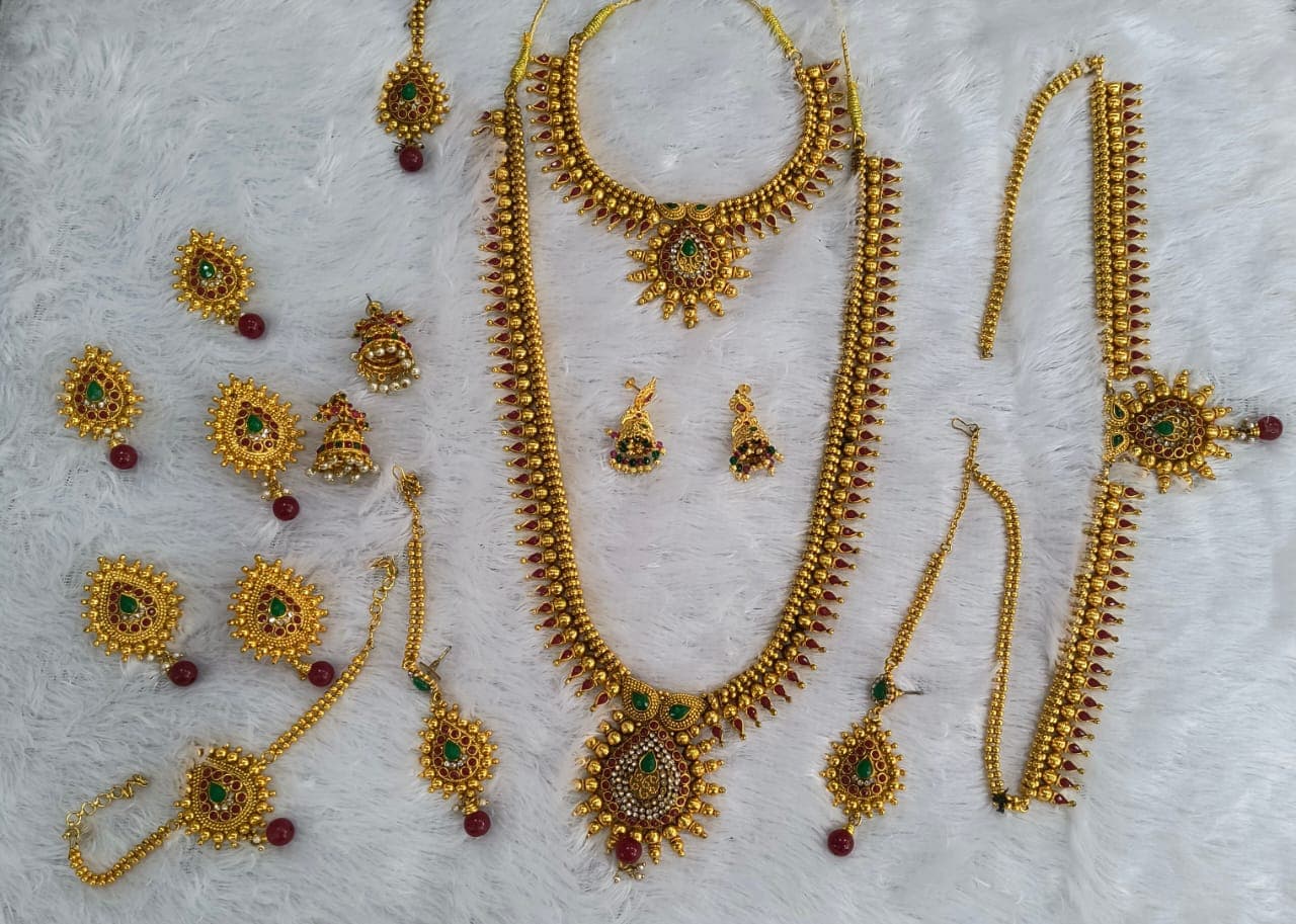 Wedding Set with Kundan Design